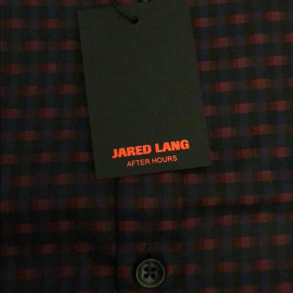 Nwt Jared Lang Button Down - image 3